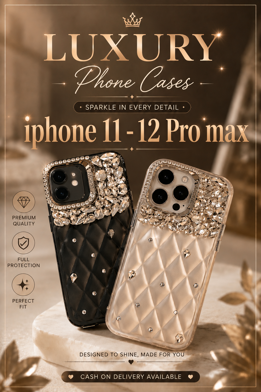 Luxury Cases | iPhone 11–12 Pro Max